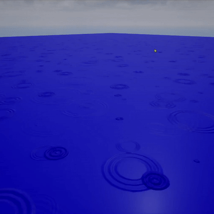 Weather shader for proc gen landscape